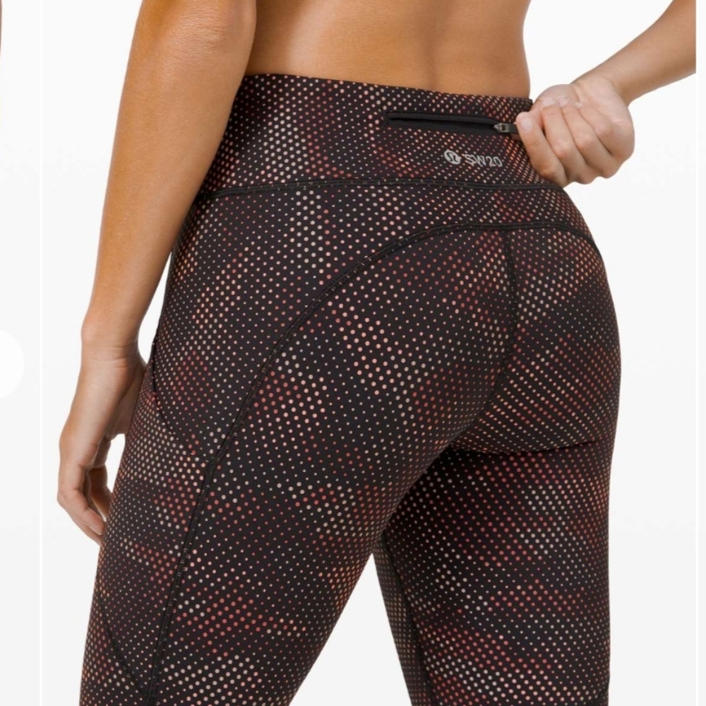 RARE NWT reflective speed tights  size 8 - Picture 5 of 11